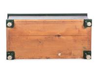 A Paint Decorated Poplar Blanket Chest by Jacob Werrey (1838-1893)