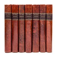 MACKLIN BIBLE. London, 1800. 7 vols. Complete with 66 full sized plates, including engraved dedication leaf.