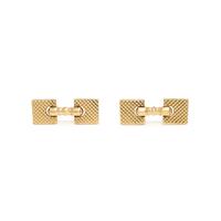 YELLOW GOLD CUFFLINKS