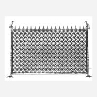 Samuel Yellin (American, b. Ukraine, 1884-1940) "Sketch in Iron", a Study for a Fire Screen for George Matheson Jr., Pittsburgh, Pennsylvania, circa 1925