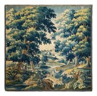 A Flemish Wool Verdure Tapestry