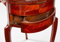 A French Mechanical Kidney-Shaped Dressing Table — 19TH CENTURY