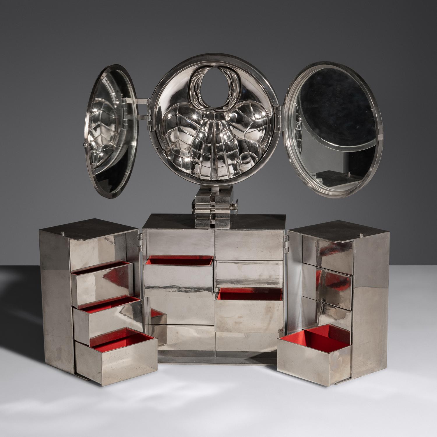 Paloma Box, c. 1970 Jewelry Chest and Vanity Spain
