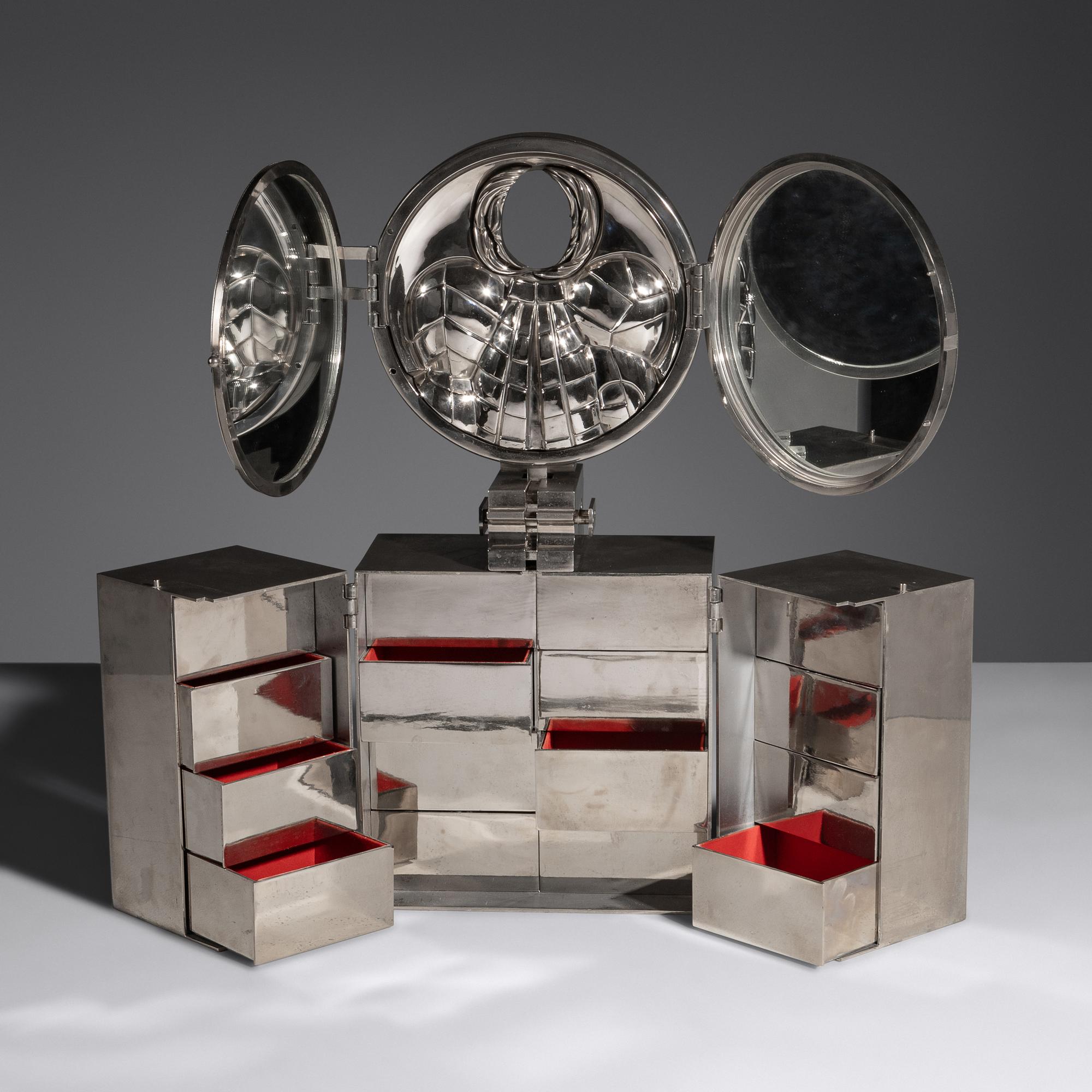 Paloma Box, c. 1970 Jewelry Chest and Vanity Spain