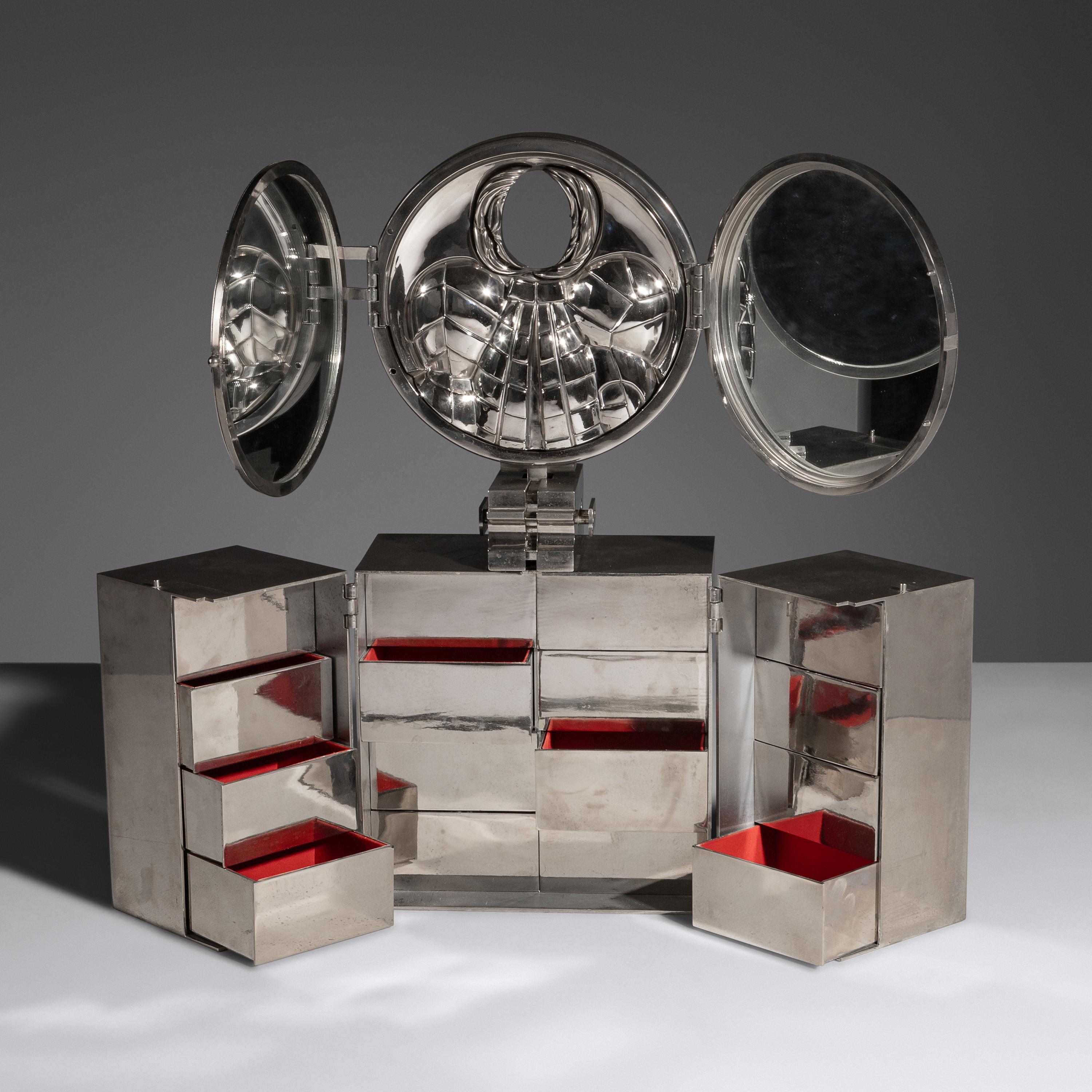 Paloma Box, c. 1970 Jewelry Chest and Vanity Spain