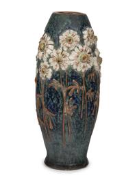 A Large Austrian Amphora Earthenware Vase