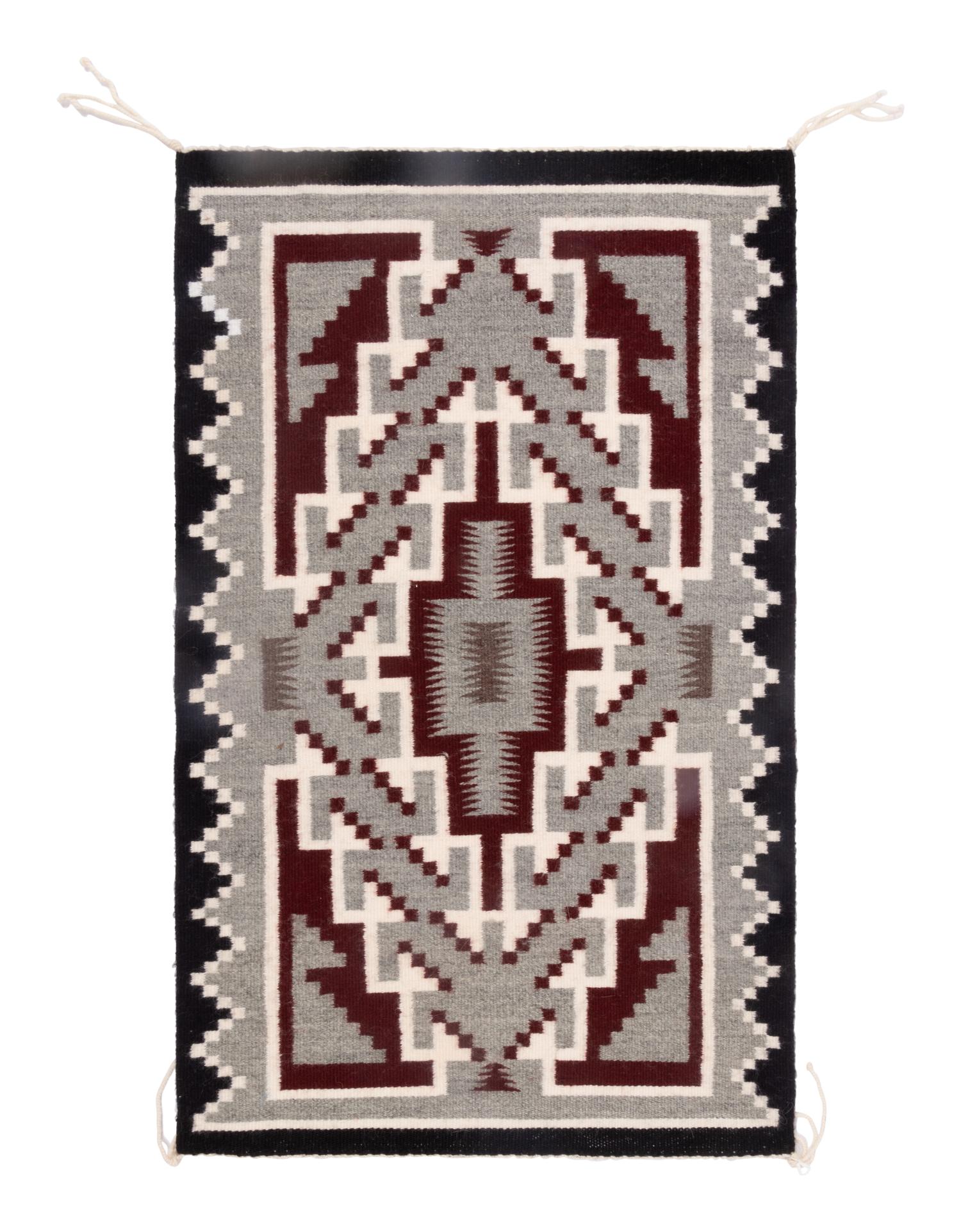 Navajo Two Grey Hills Weavings / Rugs
