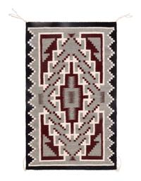 Navajo Two Grey Hills Weavings / Rugs