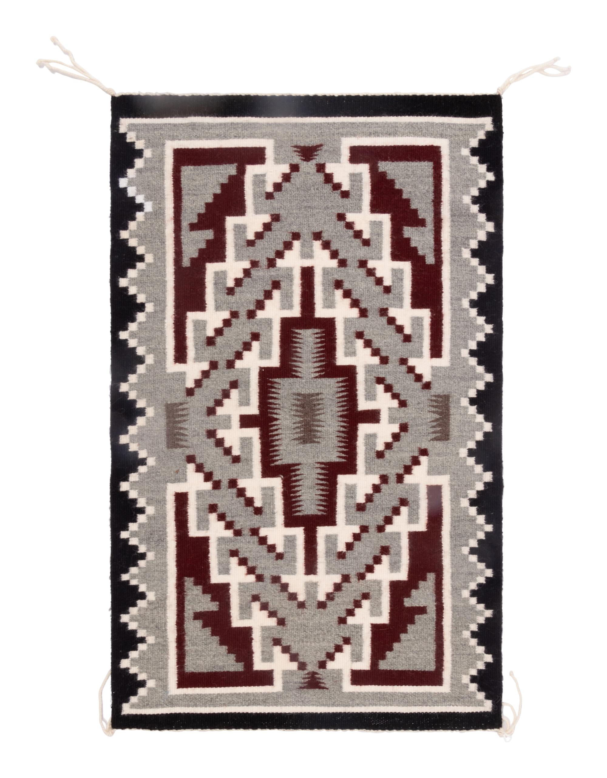 Navajo Two Grey Hills Weavings / Rugs