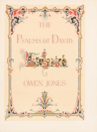 [ILLUMINATION]. JONES, Owen (1809-1874). The Psalms of David. ("Twenty Six Psalms of David," cover title.) [London: Day & Son, 1861].