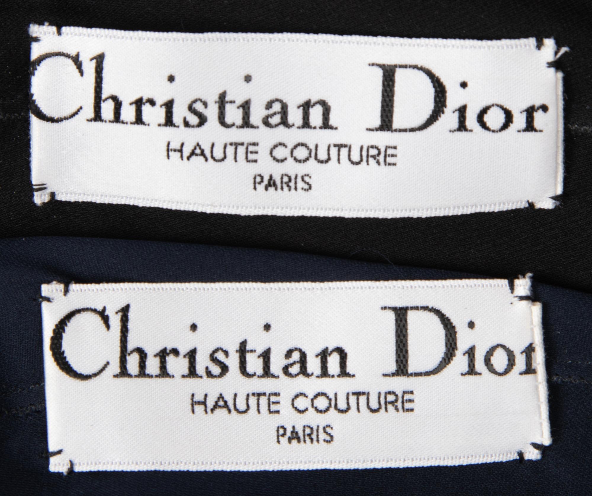 Two Christian Dior Haute Couture Dresses, Fall 2014