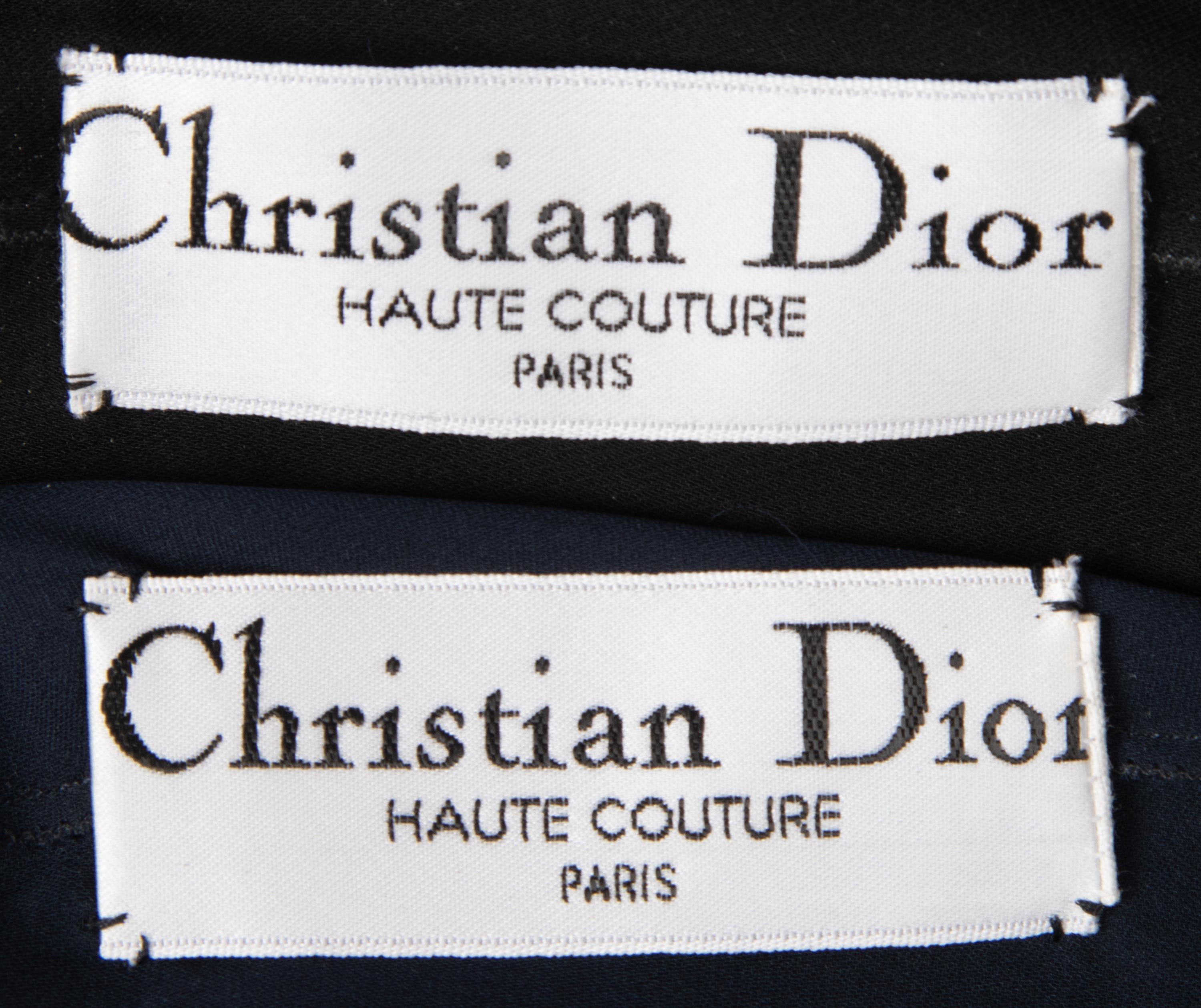 Two Christian Dior Haute Couture Dresses, Fall 2014