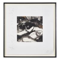 Donald Sultan (American, b. 1951) — Fish, from Fruits and Flowers , 1990