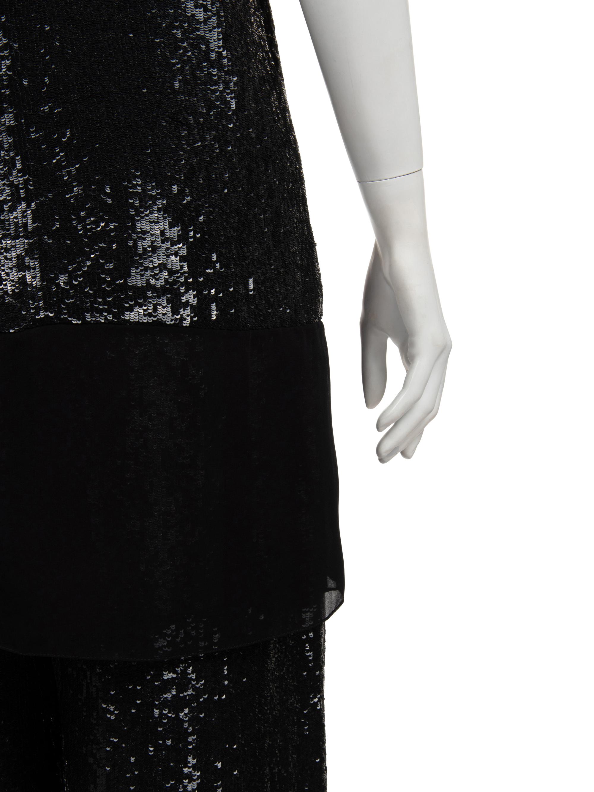 Ralph Rucci Sequined Top and Pants Ensemble, 2013