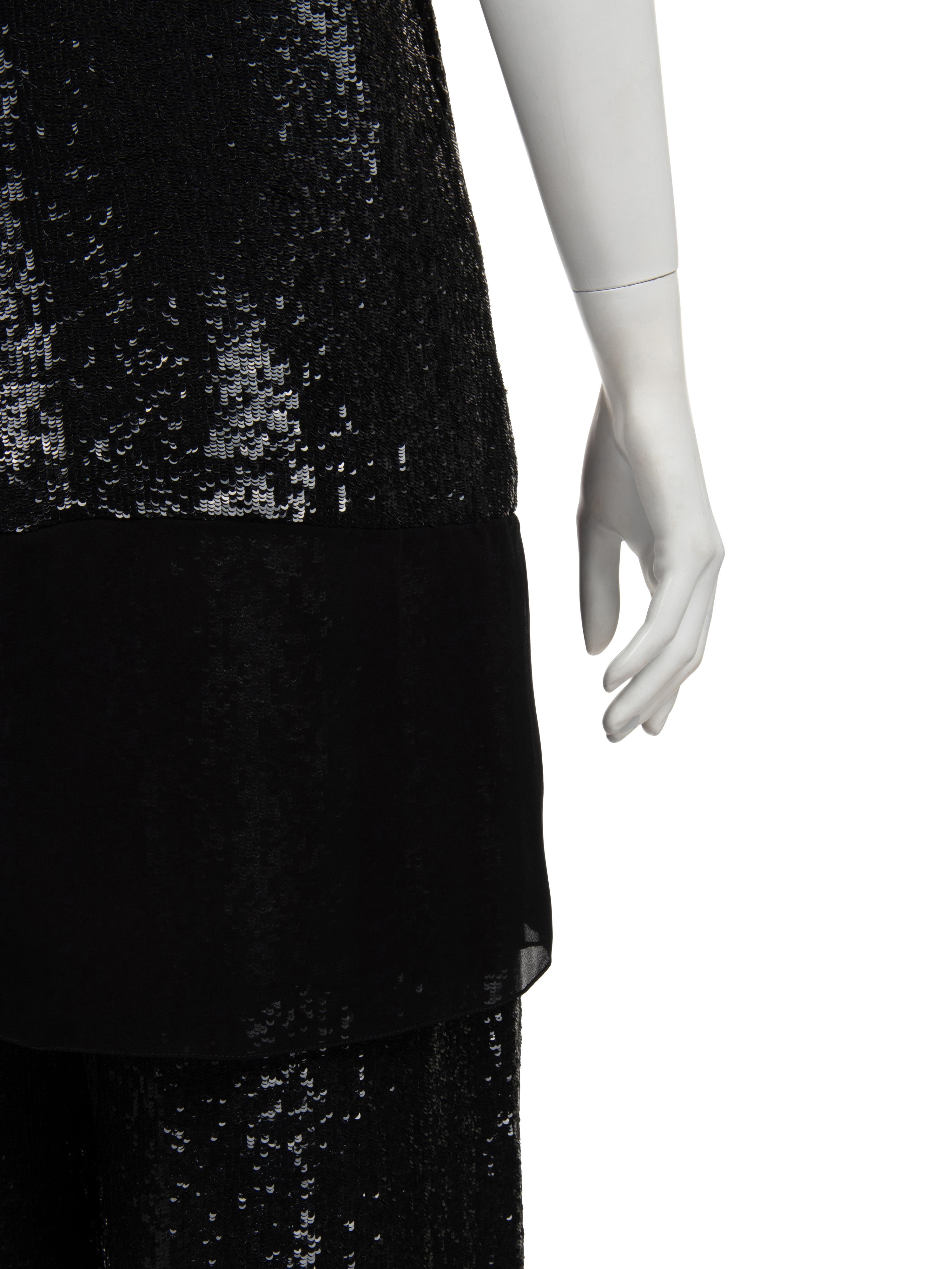 Ralph Rucci Sequined Top and Pants Ensemble, 2013