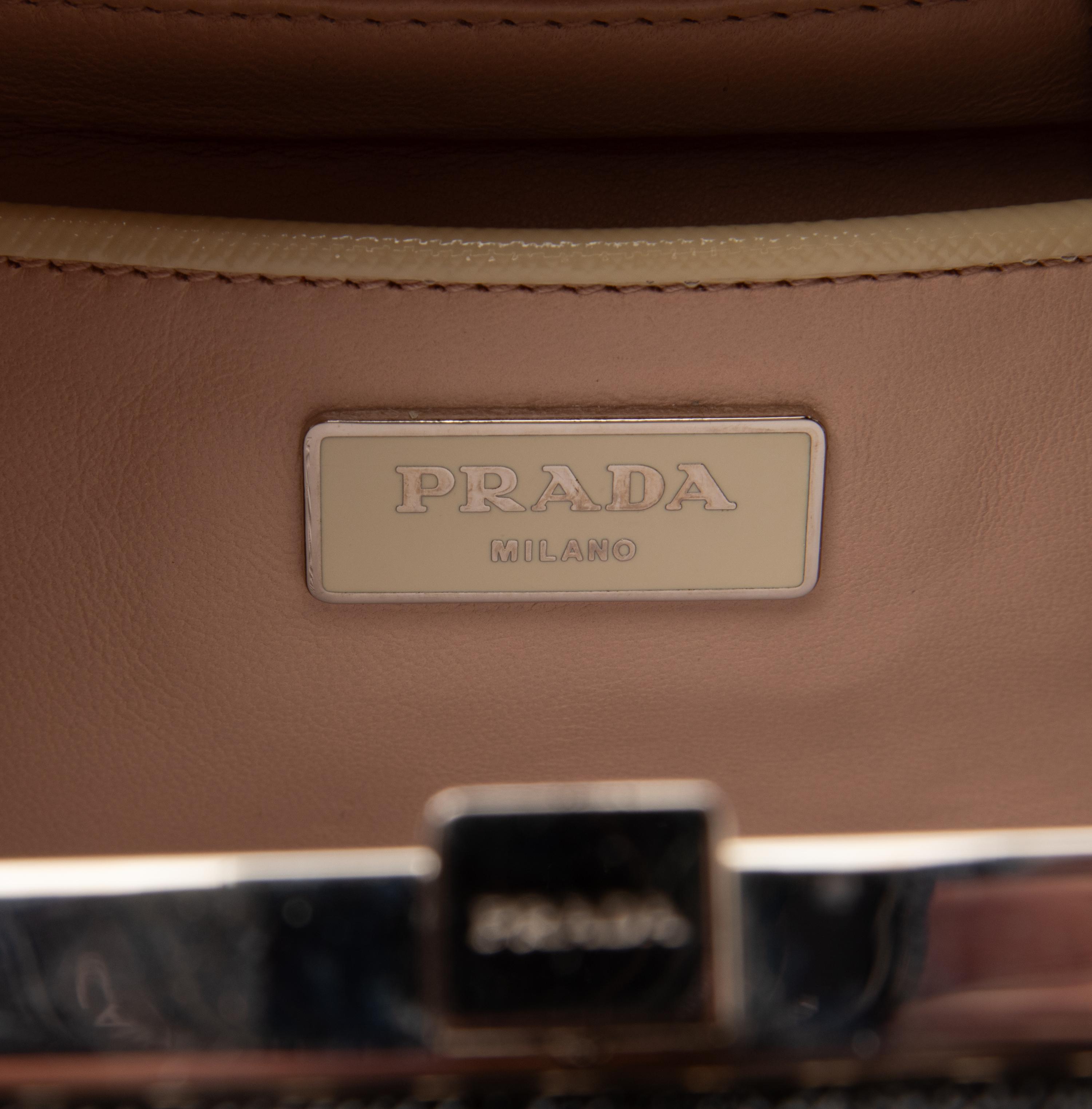 PRADA, CRYSTAL EMBELLISHED HANDBAG