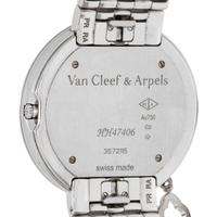 VAN CLEEF & ARPELS, REF. HH47406 WHITE GOLD AND DIAMOND 'CHARMS' WATCH