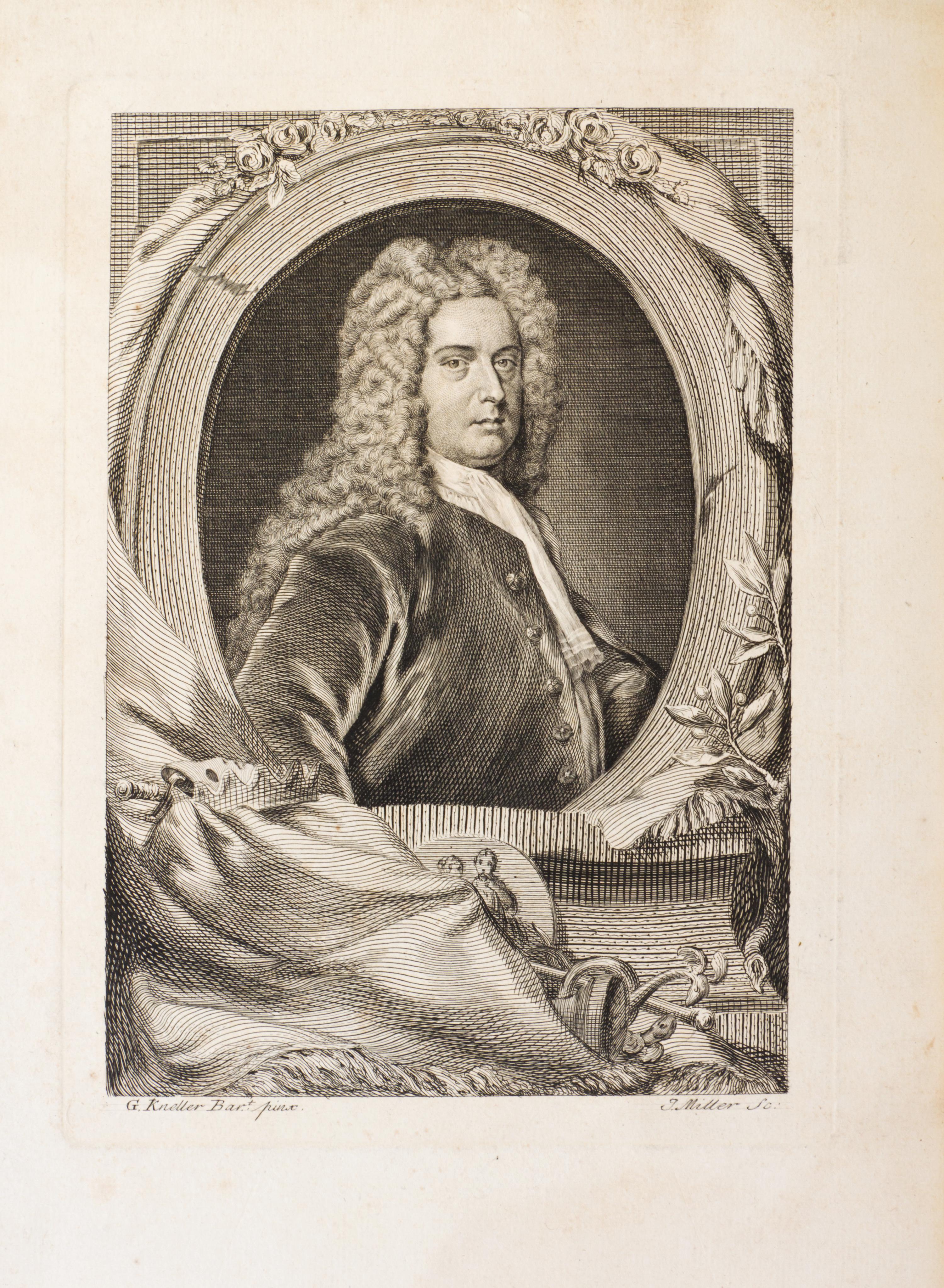 ADDISON, JOSEPH. The Works of the Late Right Honorable Joseph Addison, Esq. Birmingham, 1761. 4 vols. 1st Baskerville ed.