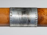 Eastern Plains Pipe Stem, with German Silver Decorations