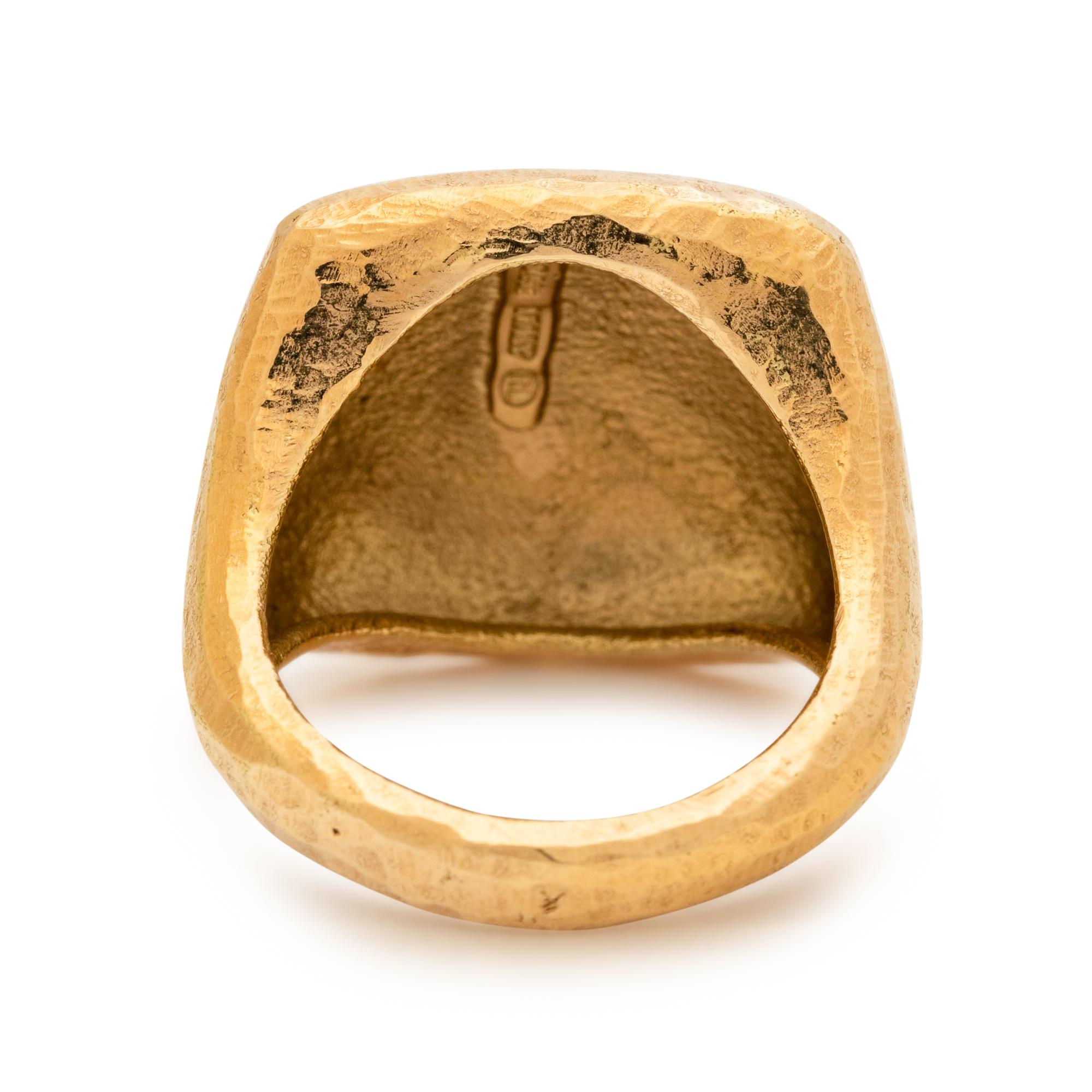 YELLOW GOLD RING