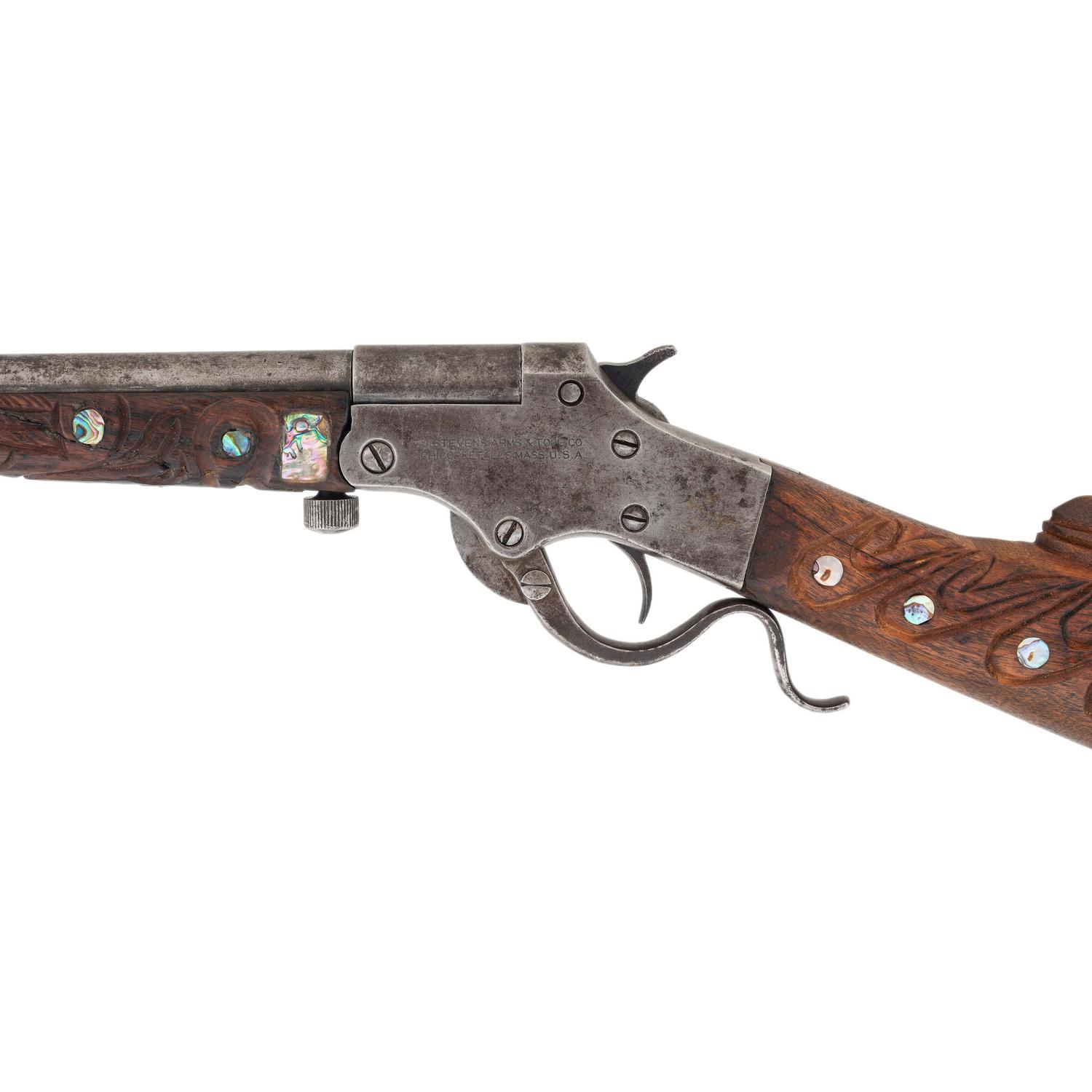 ** Stevens Tip Up Rifle Model No.101 Featherweight in Case