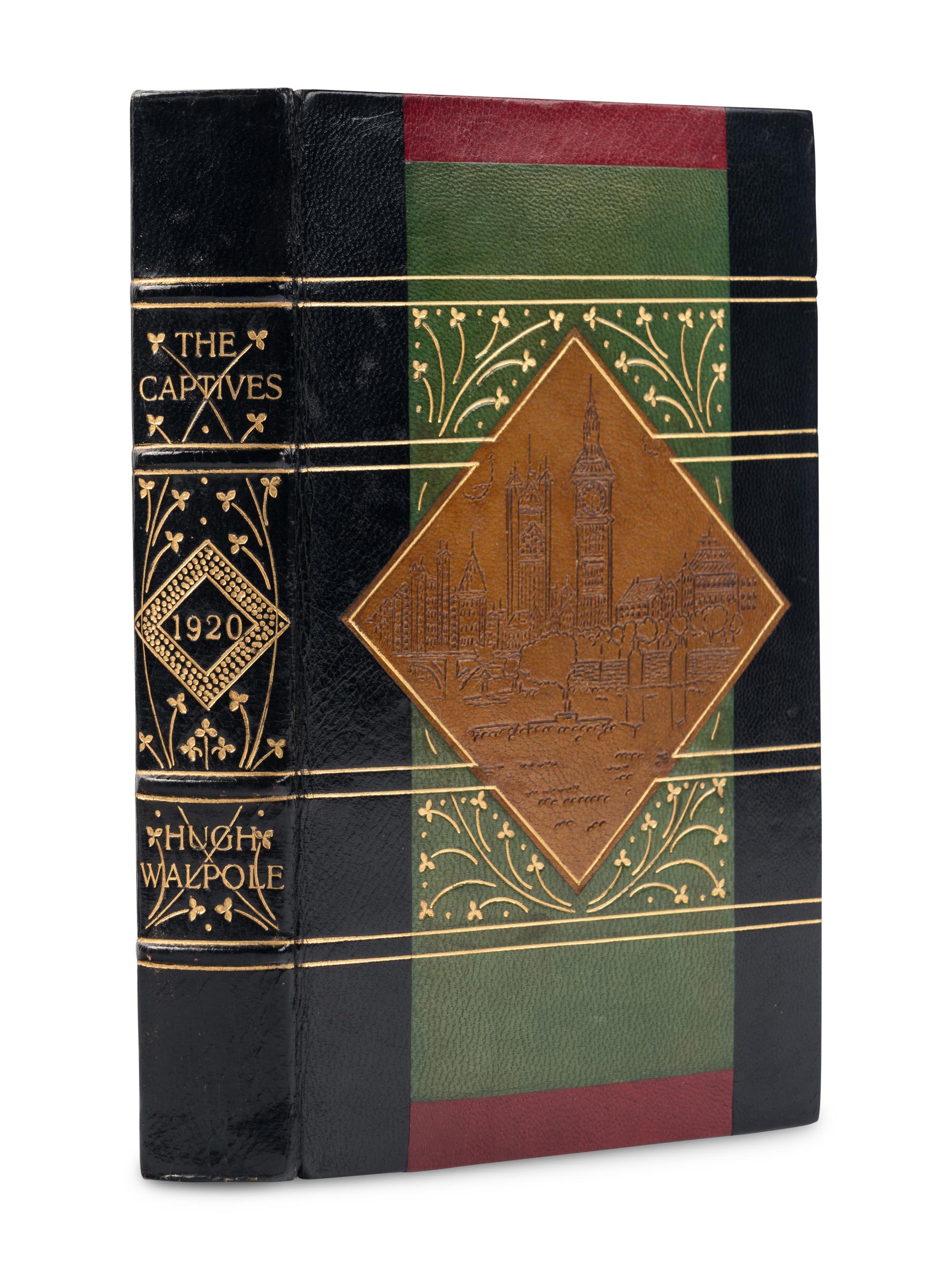 [BINDING -- F. C. AUSTIN]. WALPOLE, Hugh (1884-1941). The Captives . London: Macmillan & Co., 1920.