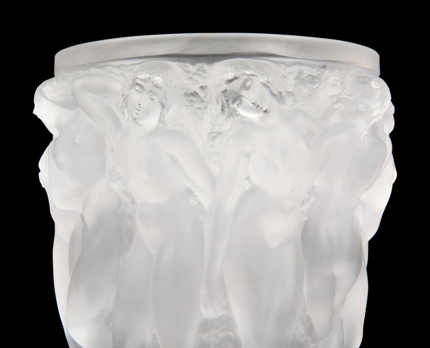 A Lalique Bacchantes Vase