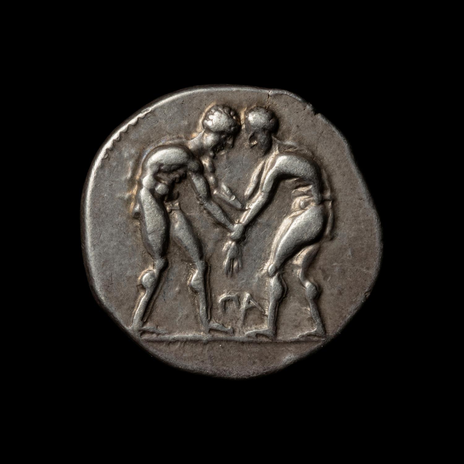 [ANCIENTS] PAMPHYLIA. Aspendos (c. 370-333 BC). Ar Stater. (10.4 g, 23mm).