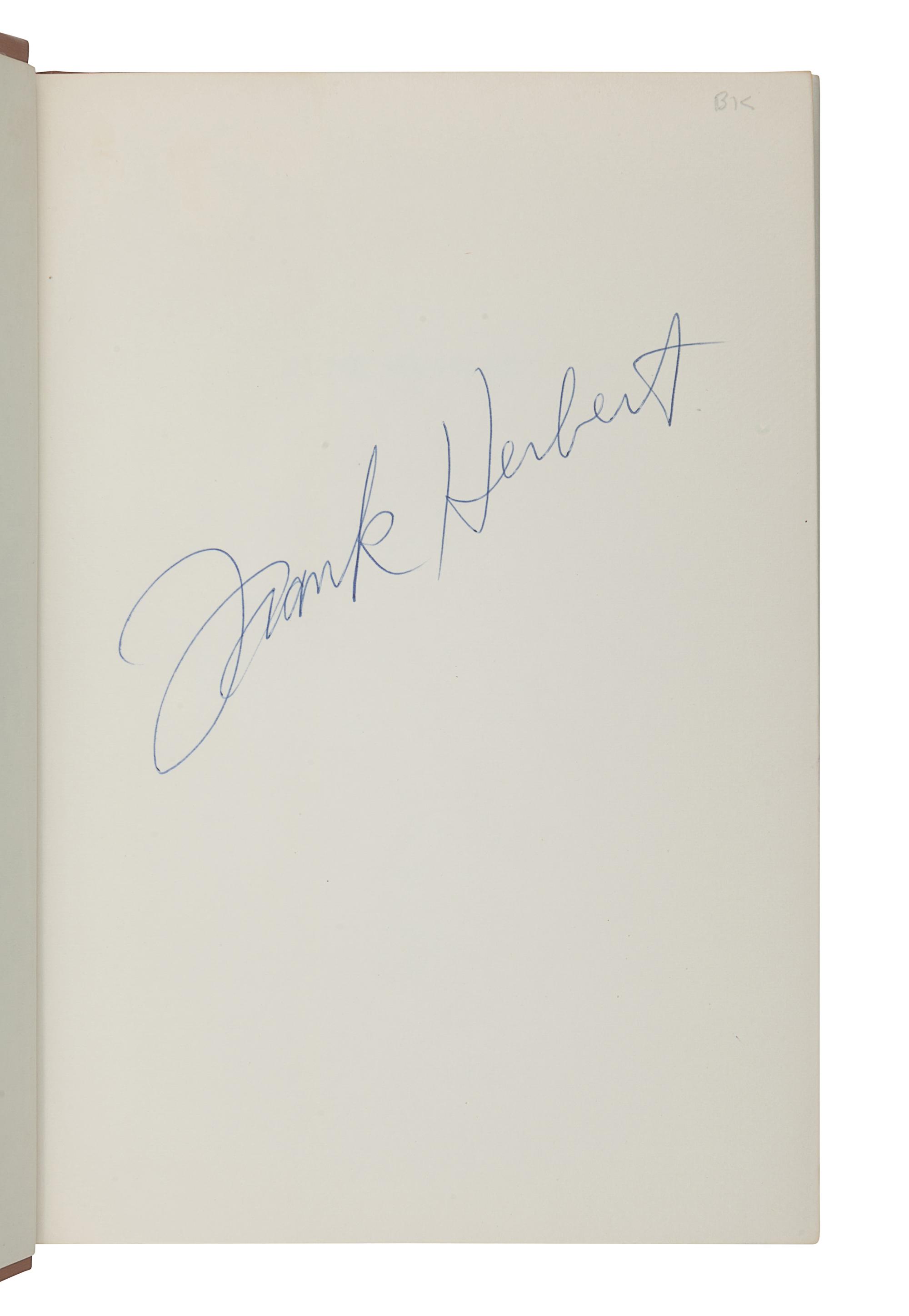HERBERT, Frank (1920-1986). Dune Messiah . New York: G. P. Putnam’s Sons, 1969.