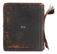 [EDUCATION]. Yale University Skull & Bones photographic album incl. African American man "Williams."