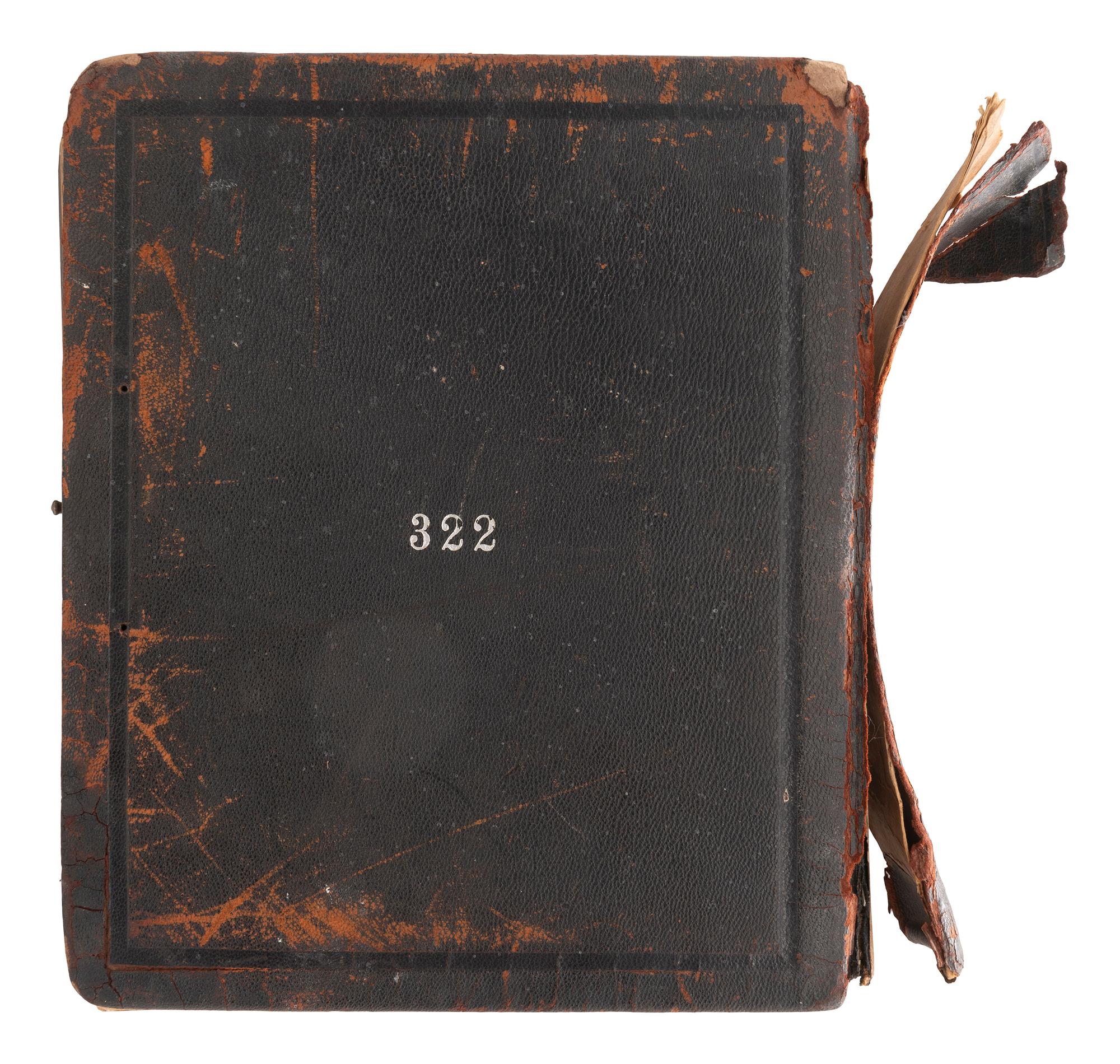 [EDUCATION]. Yale University Skull & Bones photographic album incl. African American man "Williams."