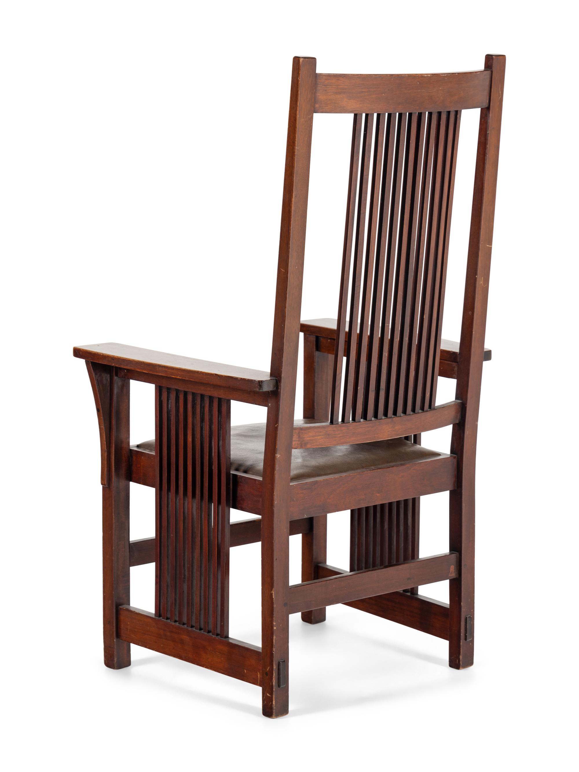 Spindle Arm Chair, model 376
