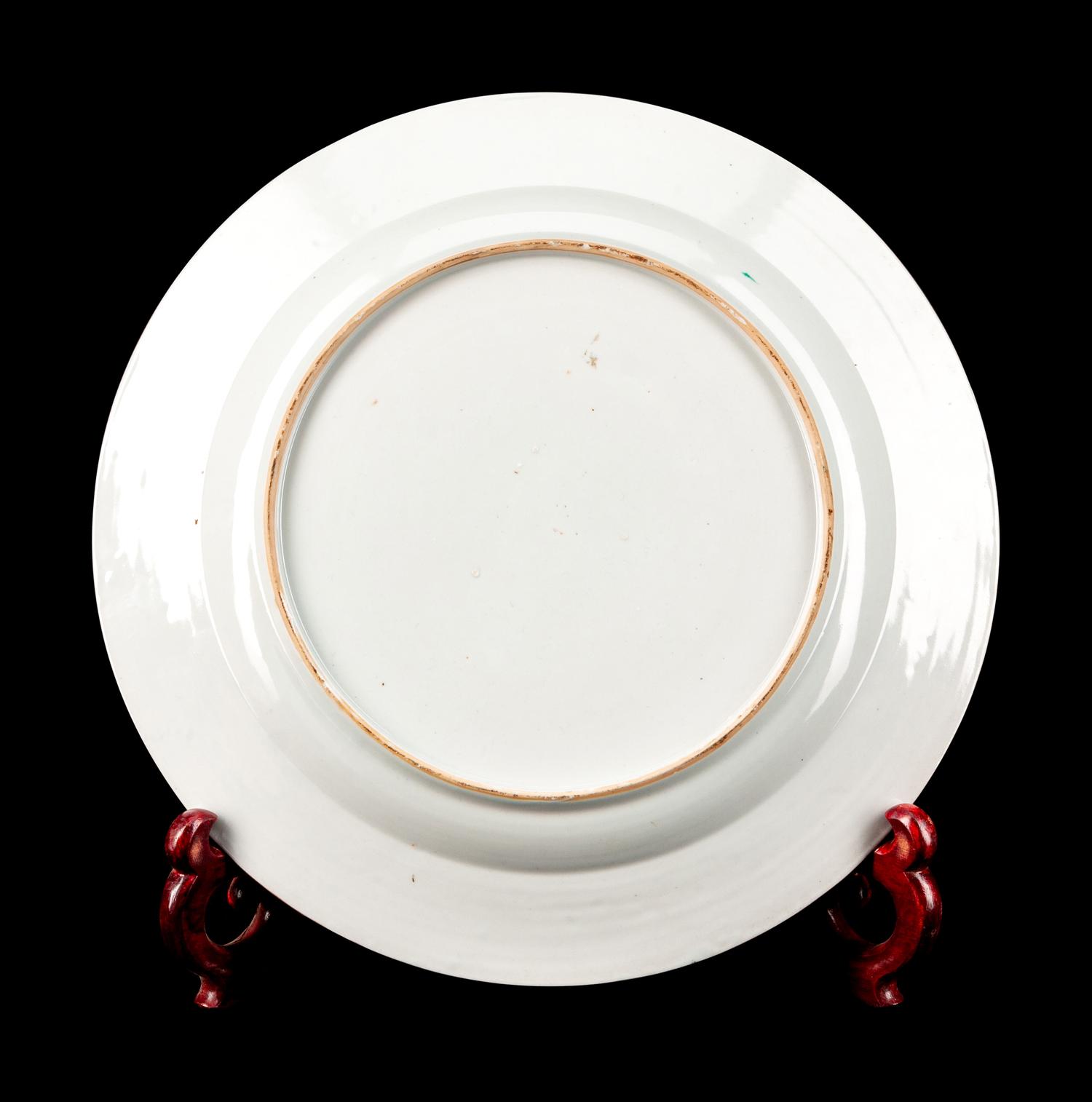 A Pair of Chinese Imari Porcelain Chargers