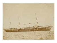 A Russian Paper Menu and Photo from the Royal Yacht Standart