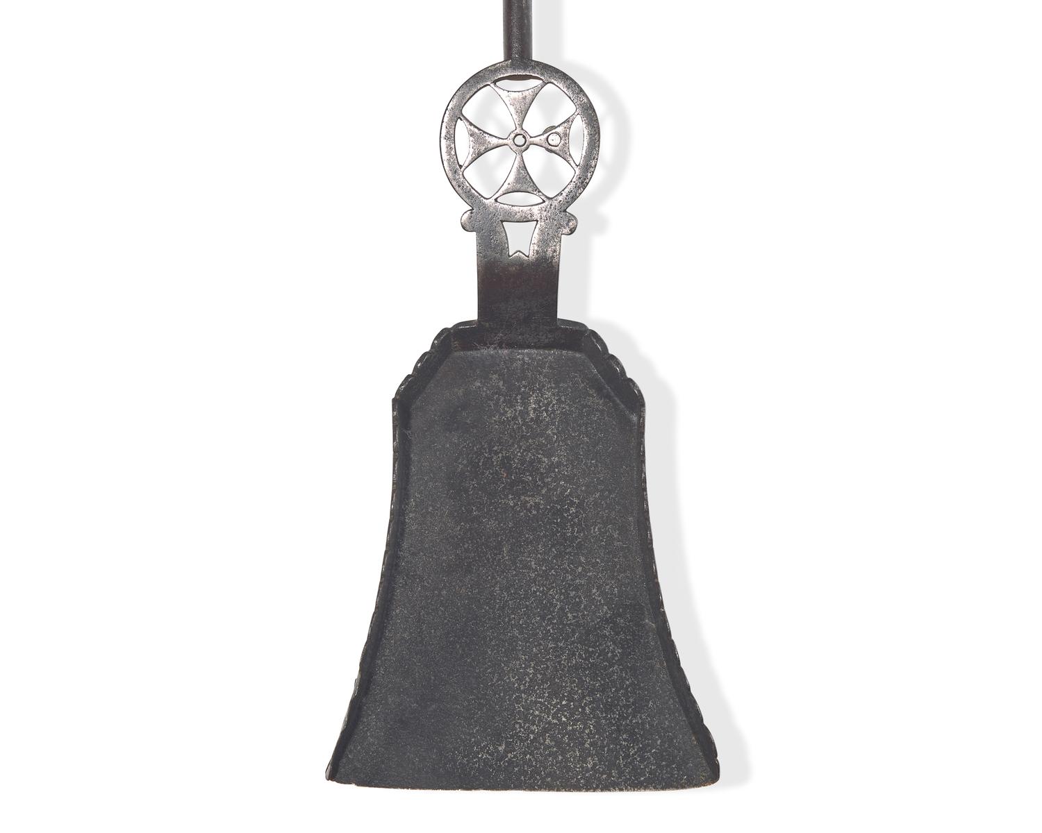 Two Wrought and Sheet Iron Ash Shovels, Probably French, 18th / 19th Century