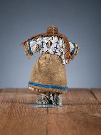 Sioux Beaded Hide Doll