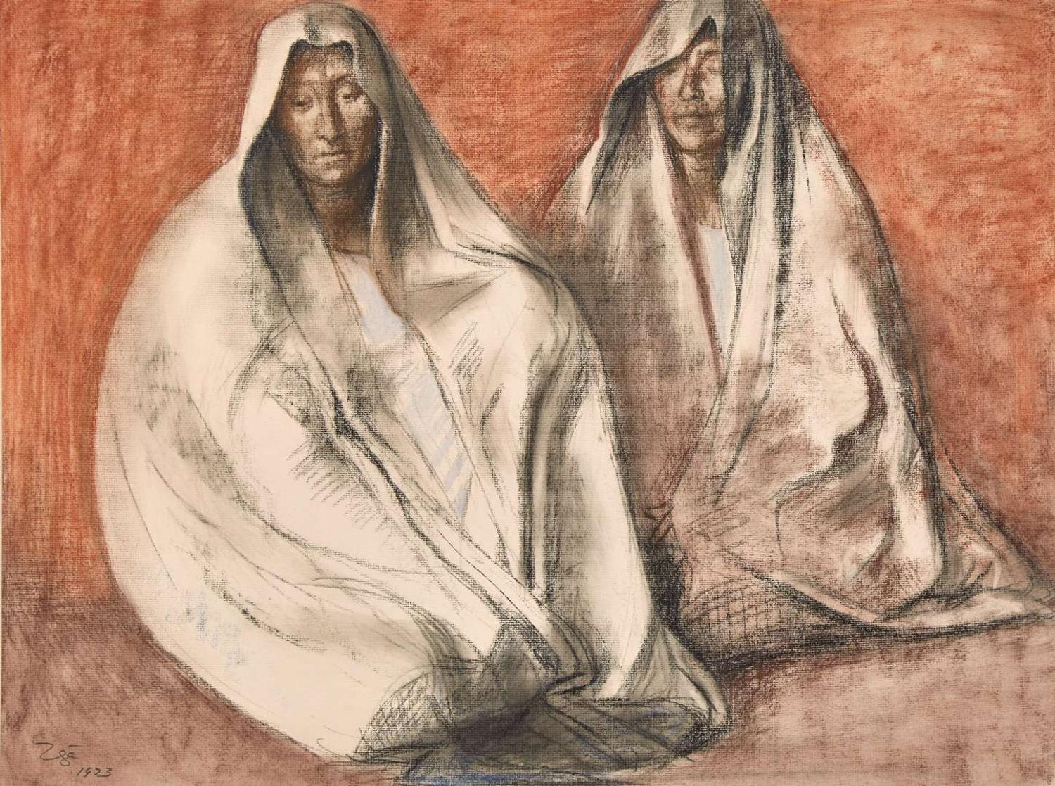 Francisco Zúñiga (Mexican, 1912-1998) - Dos Mujeres
