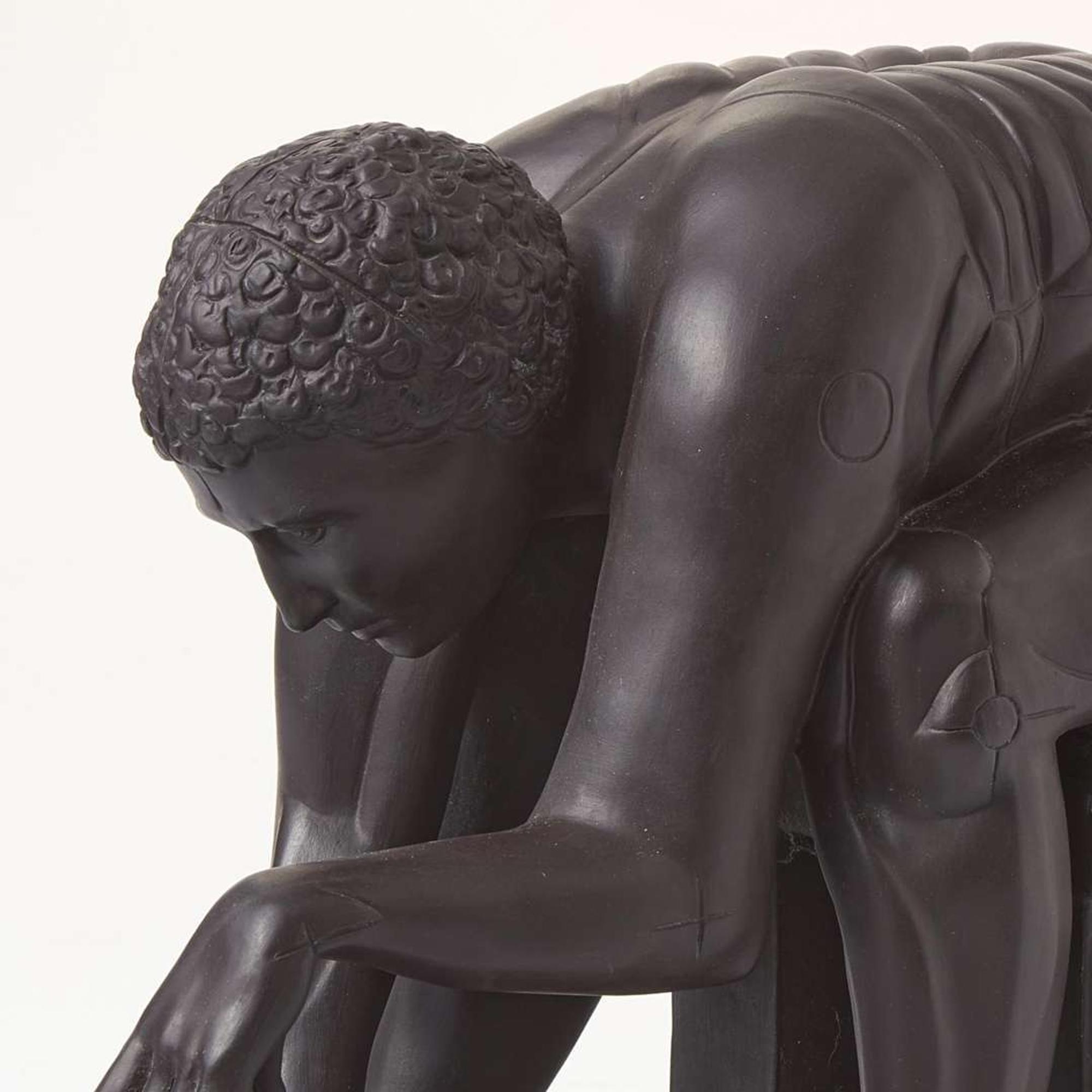 A Wedgwood Eduardo Paolozzi (1924-2005) Designed Black Basalt Sculpture "Newton, Master of the Universe" UK, 1990s