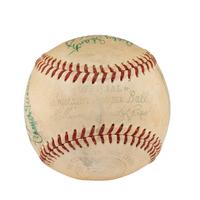 A 1953 Philadelphia Athletics Team Signed Autograph Baseball (Beckett Authentication Services)