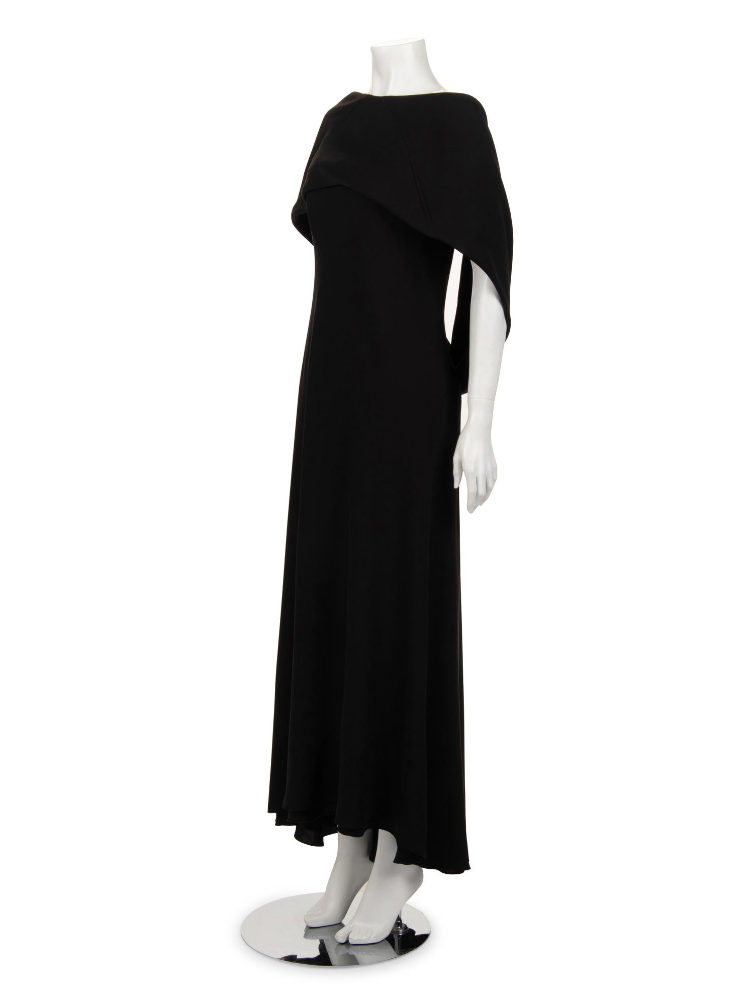 Ralph Rucci Silk Strapless Dress with Shrug