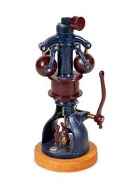 A Painted Metal Tractor Steam Engine Governor