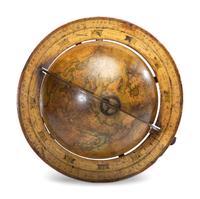 A Pair of Late Regency Cary’s 11-Inch New Terrestrial and Celestial Globes