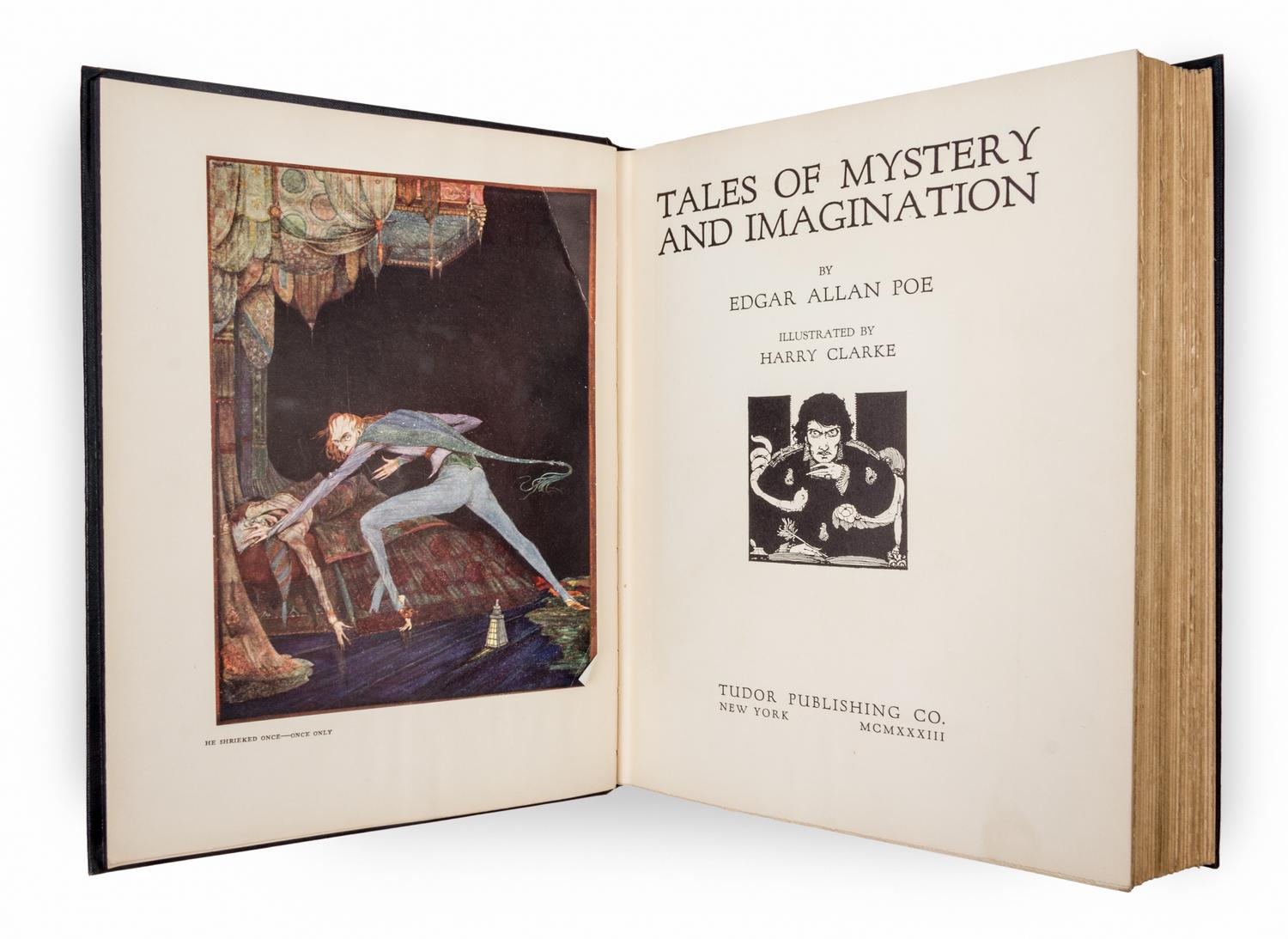 POE, EDGAR ALLAN, Tales of mystery and imagination. New York, 1933. Illustrated by Harry Clarke. In original box.