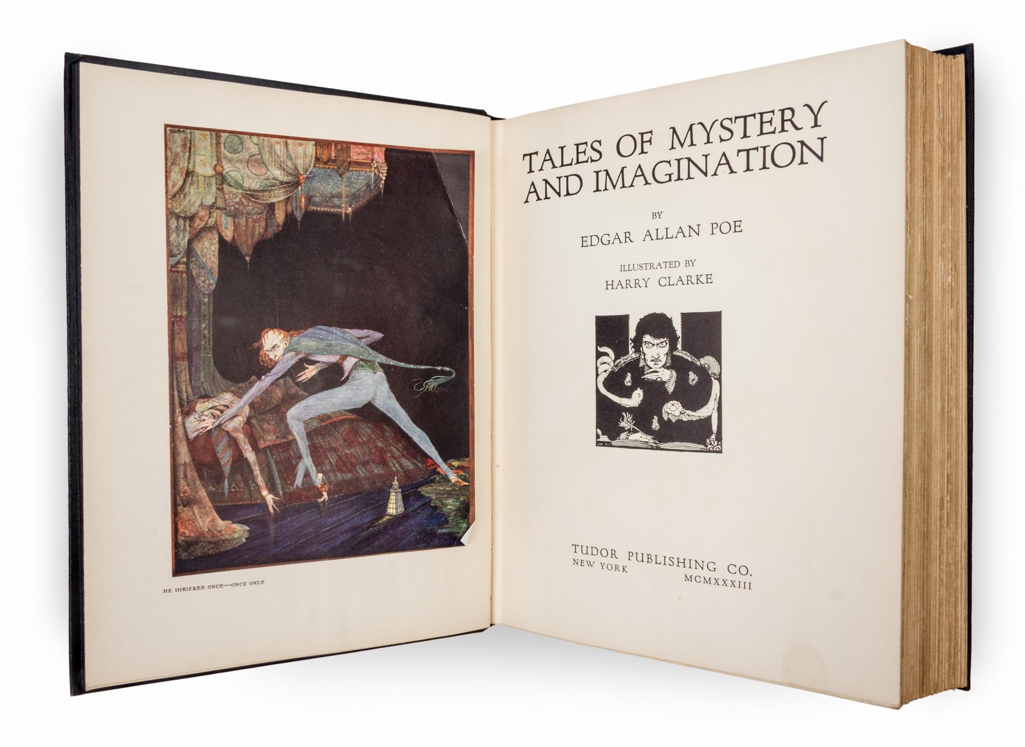 POE, EDGAR ALLAN, Tales of mystery and imagination. New York, 1933. Illustrated by Harry Clarke. In original box.