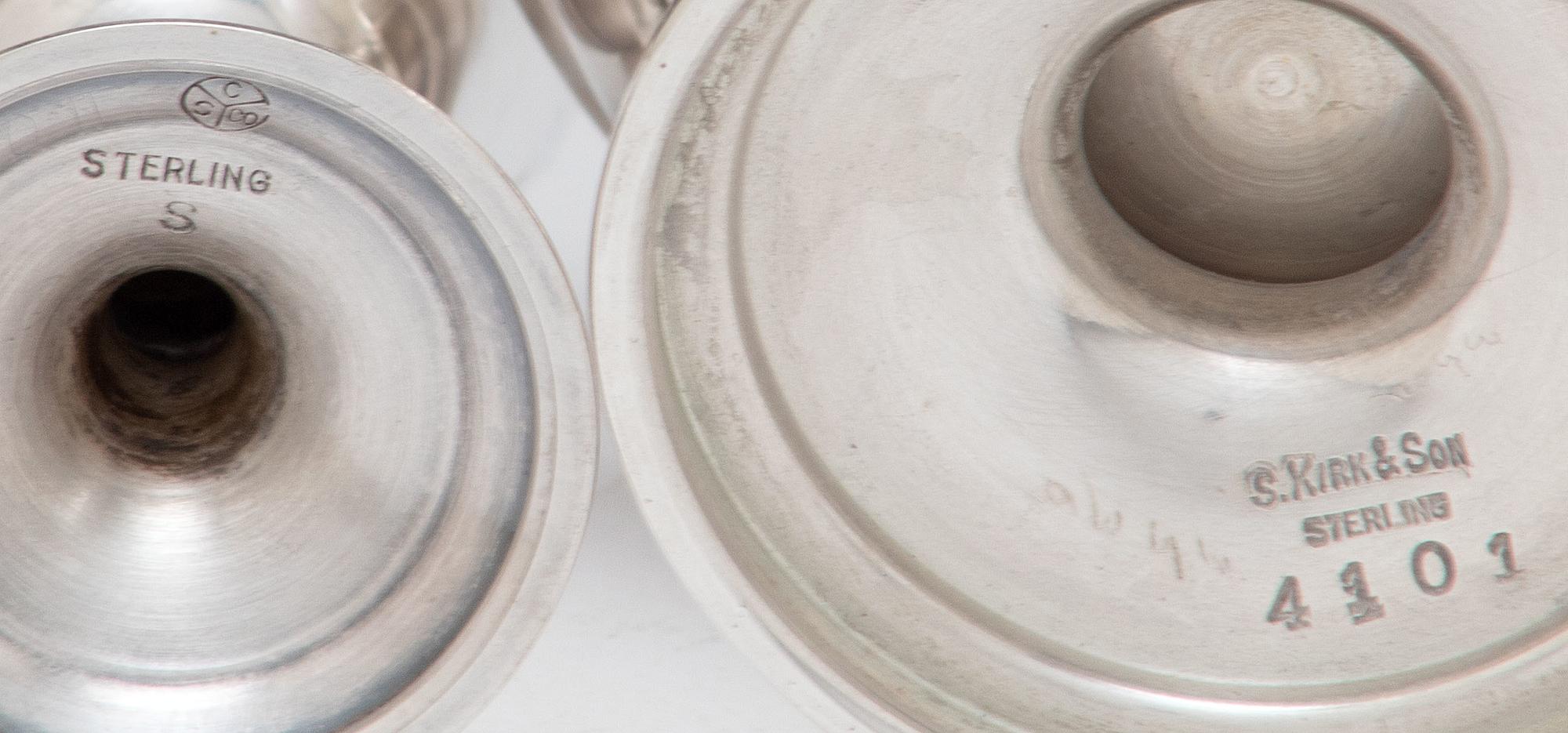A Group of American Silver Table Articles