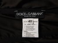 DOLCE & GABBANA, DRAPED FLORAL PRINT GOWN