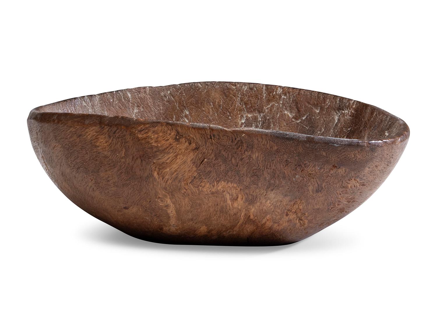 An Elm Burlwood Bowl