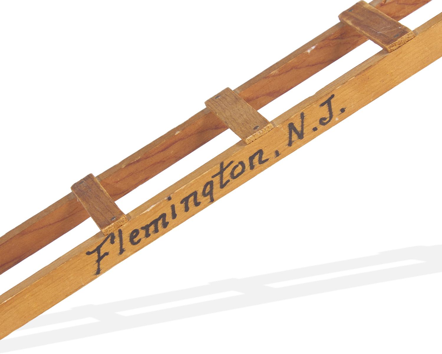 [Sendak, Maurice] [Lindbergh, Charles] Lindbergh Kidnapping Souvenir Wooden Ladder