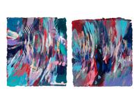 Abstract Diptych