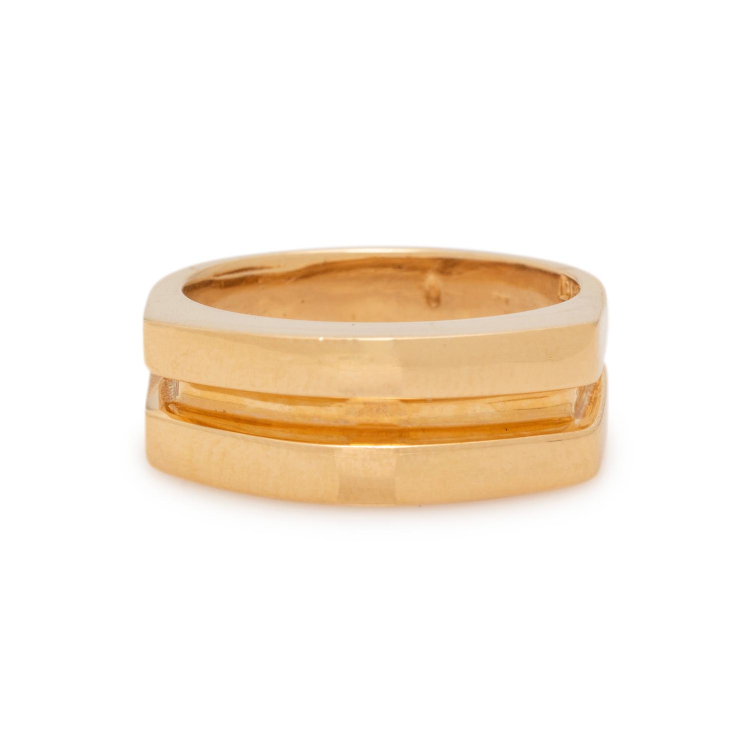 YELLOW GOLD RING